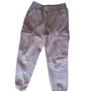 ---  Beige Cargo Style Sweat Pants Joggers Size Small / Medium